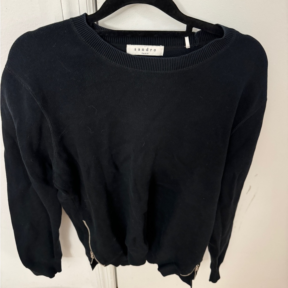 Sandro Crew Neck Sweater